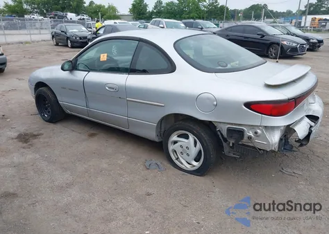 2002 Ford Escort Zx2 from USA, damaged, VIN 3FAFP11322R194513